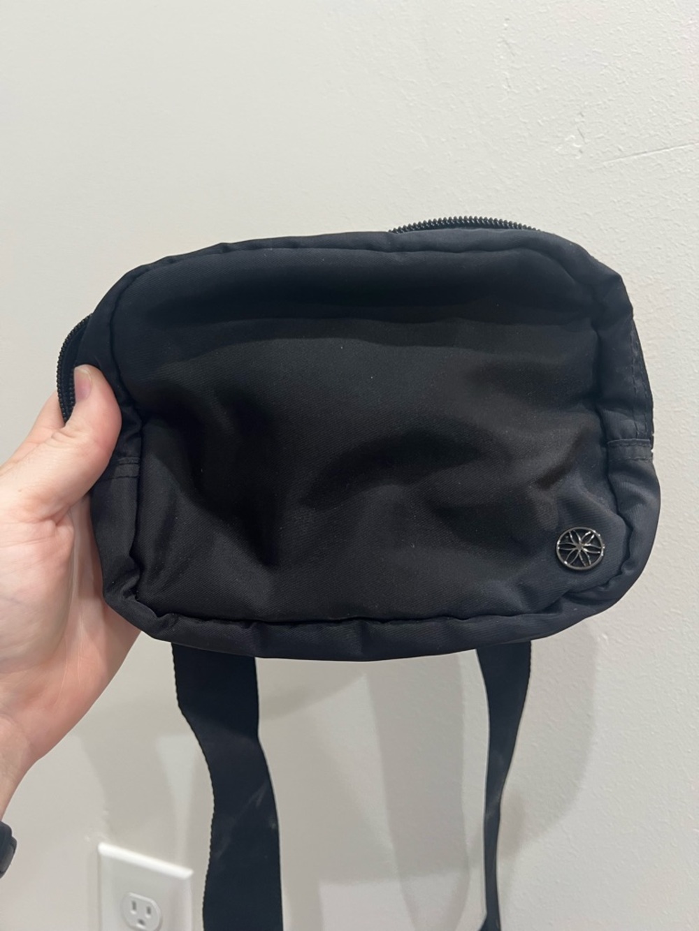 Gaiam Black Crossbody Bag